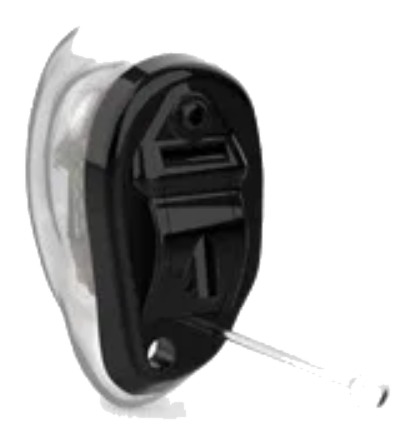 Completely-In-Canal (CIC) hearing aid
