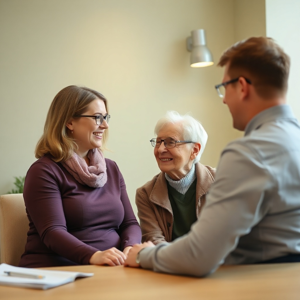 A warm, unhurried consultation at BFG Hearing Solutions, Team Valley, Gateshead